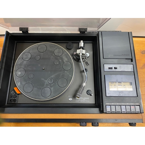 Retro Sony Stereo Music System HMK - 80B - Turntable, Tape Deck