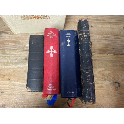 45 - Collection of Religious Books including Large Catholic Bible