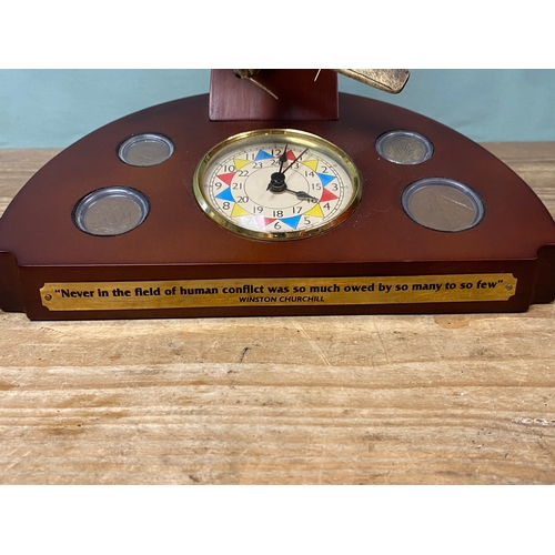 36 - Winston Churchill Commemorative Collectable Clock