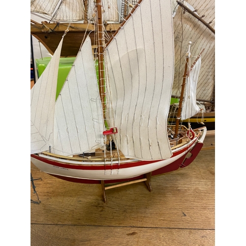53 - Collection of Wooden Ships