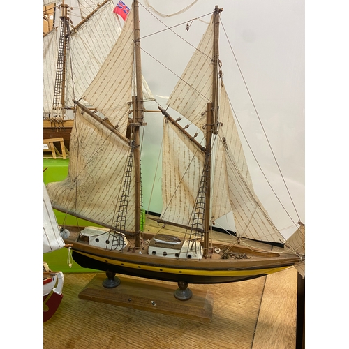 53 - Collection of Wooden Ships