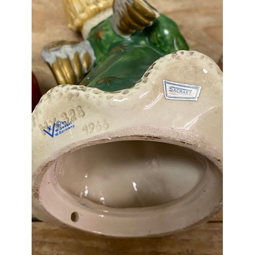 45 - Candle Holders to include West German Goebel, Quail & Elizabethan