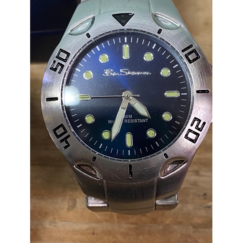 266 - Men's Watches, Ben Sherman, Fossil & Police