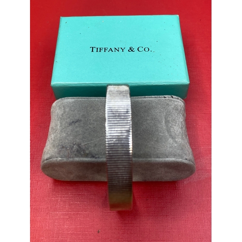 298 - Tiffany & Co Sterling Silver Cuff Bangle