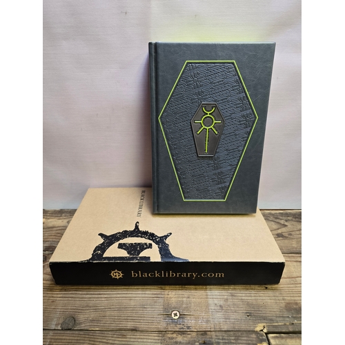 276 - Signed, Limited Ed. 'Blacklibrary' Book The Twice Dead King: Reign by Nate Crowley