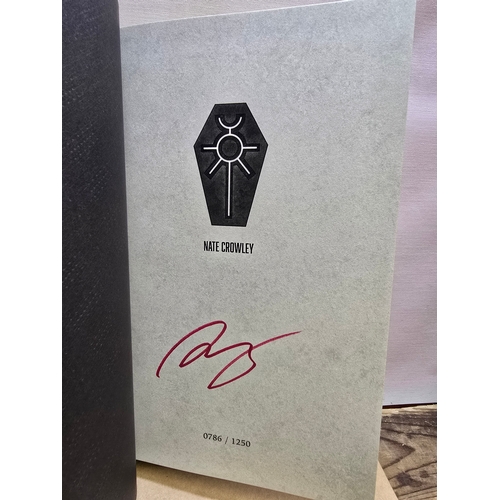 276 - Signed, Limited Ed. 'Blacklibrary' Book The Twice Dead King: Reign by Nate Crowley