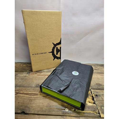 276 - Signed, Limited Ed. 'Blacklibrary' Book The Twice Dead King: Reign by Nate Crowley