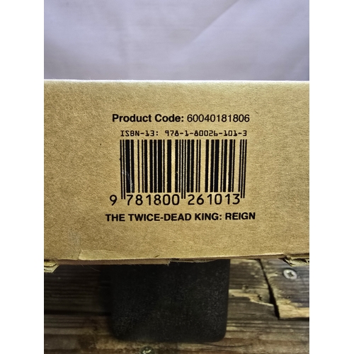 276 - Signed, Limited Ed. 'Blacklibrary' Book The Twice Dead King: Reign by Nate Crowley