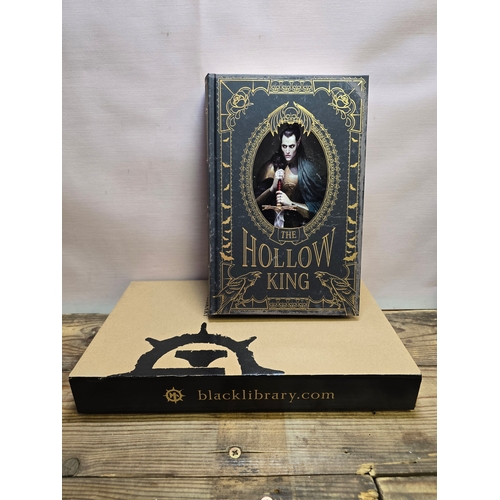 277 - Signed, Limited Ed. 'Blacklibrary' Book The Hollow King by John French