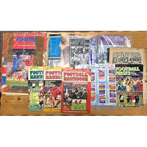 Large Collection of Football Magazines & Sticker Books to Include ...