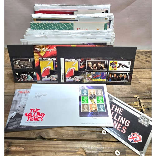 192 - 22 Royal Mail 1st Day Cover Sets. 2022 to Include Wallace & Grommit, Transformers & The Rolling Ston...