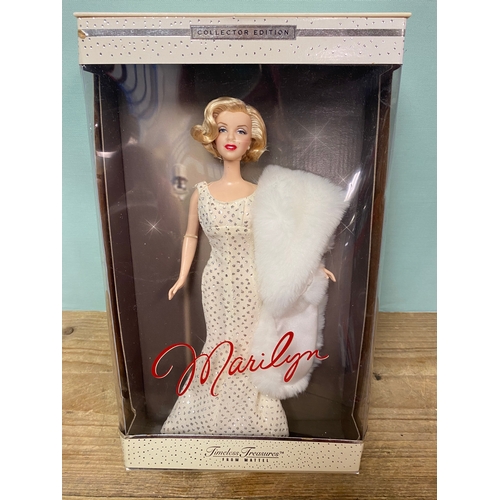 528 - Timeless Treasures Marilyn Monroe Collectors Doll - Boxed