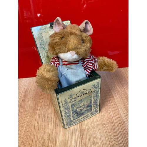 375 - Brambly Hedge Spring Story Wilfred Musical Jack in the Box