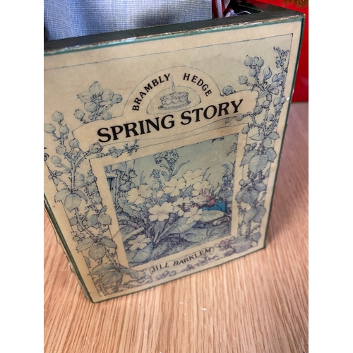375 - Brambly Hedge Spring Story Wilfred Musical Jack in the Box