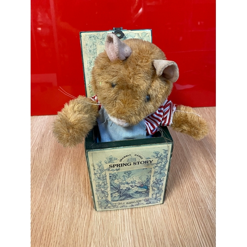 375 - Brambly Hedge Spring Story Wilfred Musical Jack in the Box
