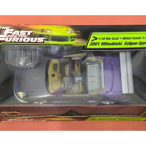 Joyride Ertl Fast & Furious 1:18, 2001 Mitsubishi Eclipse Spyder