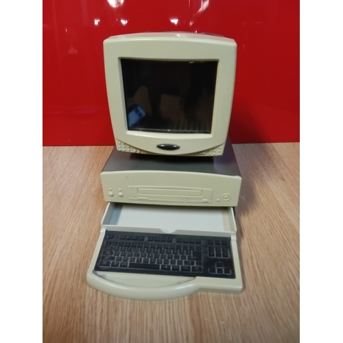 52 - Novelty retro-style computer trinket storage box.