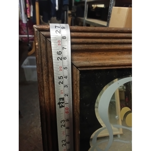 47 - Large Vintage Coca-Cola Bar mirror 27 x 39 inches