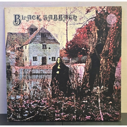 944 - Black Sabbath-Black Sabbath. Rare 'Transition' Copy in Vertigo Sleeve with WWA Sticker on Reverse