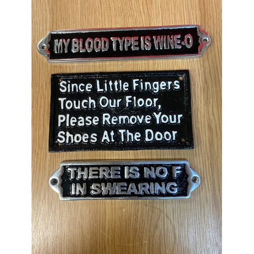 Cast Metal & Aluminium Signs