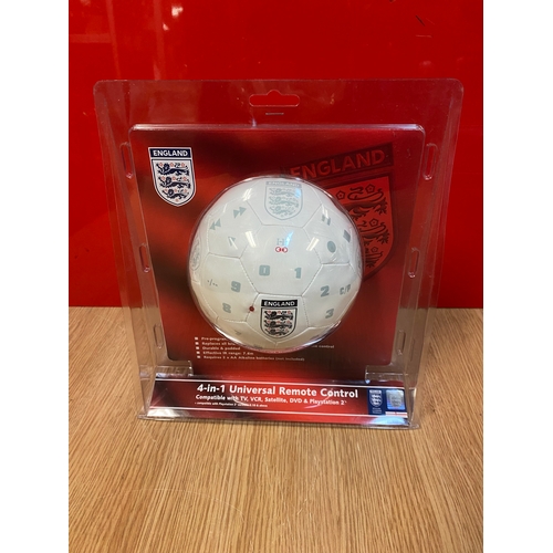 England Football 4 in 1 Universal Remote Control
