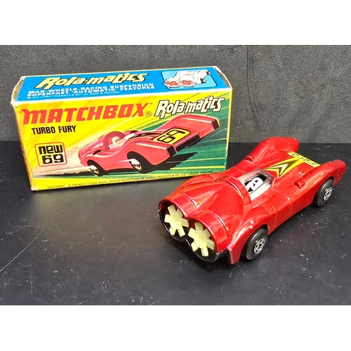 Matchbox No69 'Rola-Matics' Turbo Fury with Box