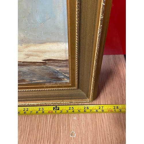 18 - The Busker Overlay Painting