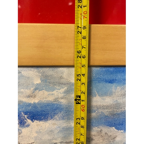 10A - Signed Oil Painting 33 x 27 inches