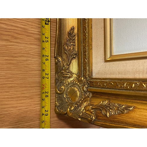 11 - Signed Oil in Gilt Frame 29 x 26 inches