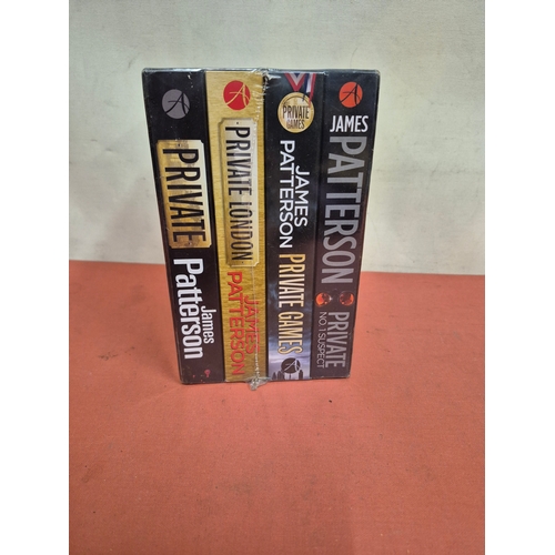 27 - box set of James Patterson books.