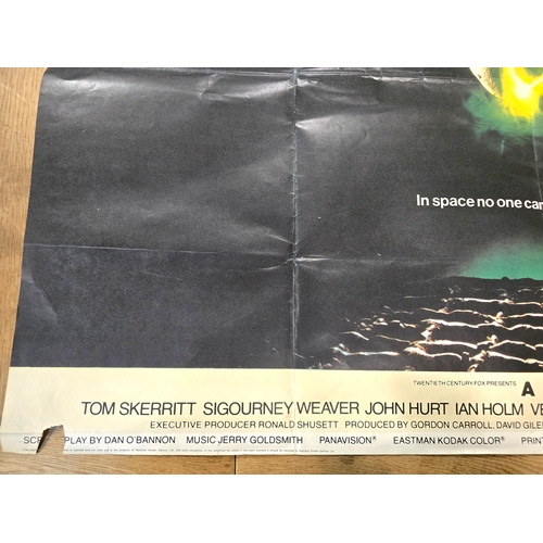 780 - Original 1979 'Alien' Movie Theatre Advertising Poster