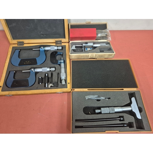 Engineering measuring tools to include Mitutoyo.