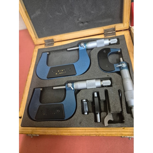 Engineering measuring tools to include Mitutoyo.