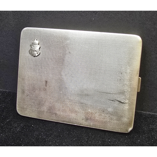 904 - French Export Marked 800/1000 Silver Cigarette Case. 174g