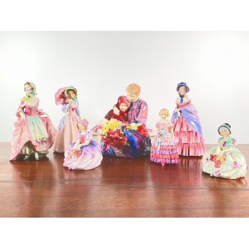 1062 - Royal Doulton: a collection of early figures comprising 