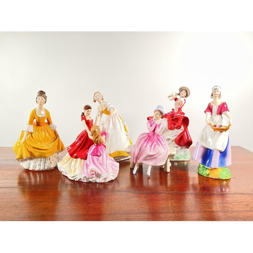 1079 - Royal Doulton: a collection of six figures comprising 