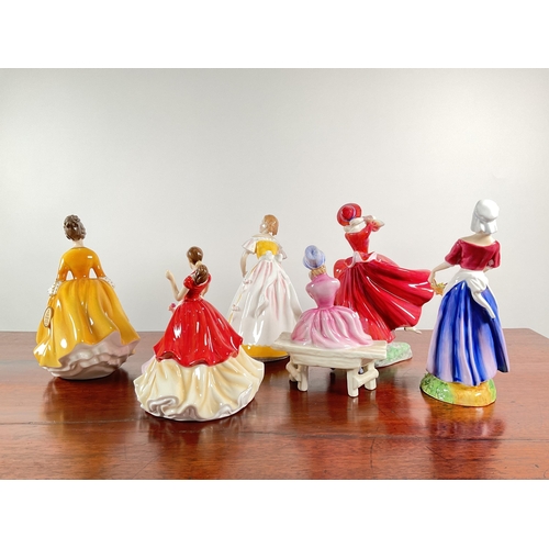 1079 - Royal Doulton: a collection of six figures comprising 