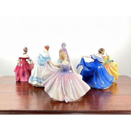 1084 - Royal Doulton: a collection of six figures comprising 