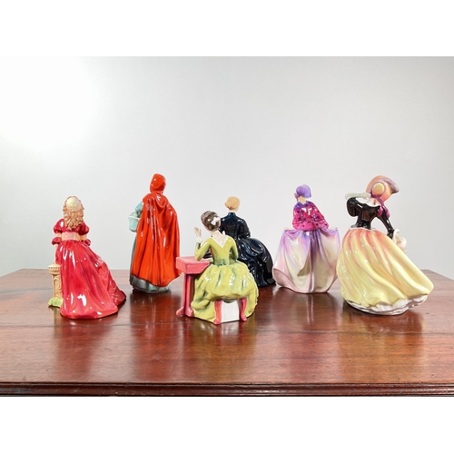 1086 - Royal Doulton: a collection of six figures comprising 