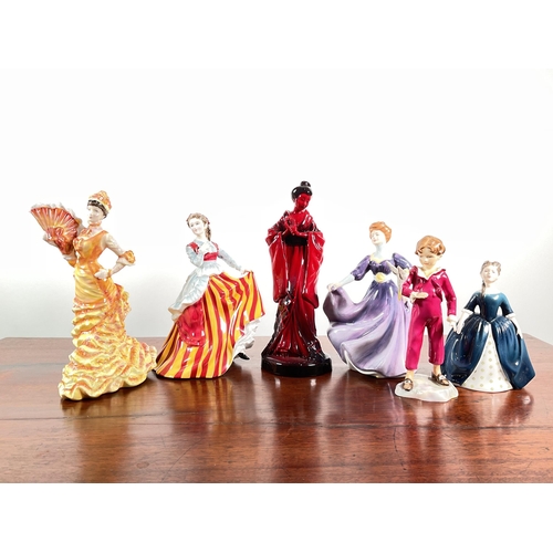 1089 - Royal Doulton: a collection of five figures comprising 