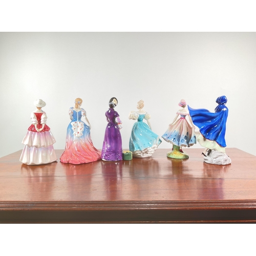 1096 - Royal Doulton: a collection of six figures comprising 