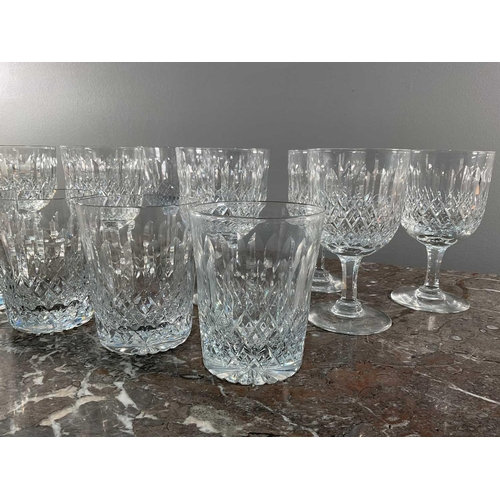 1272 - A collection of cut glass comprising fifteen pieces, signed to bases, 15cm.Qty: (15)In generally goo... 