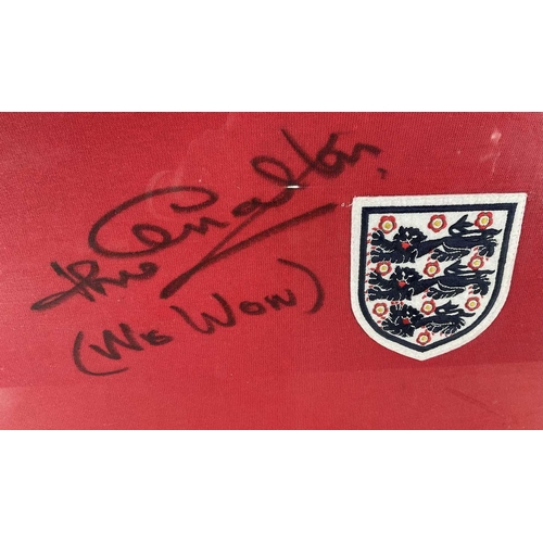 1285 - England 1966 World Cup Winners replica shirt, signed by Jack Charlton with the caption '(We Won)', h... 