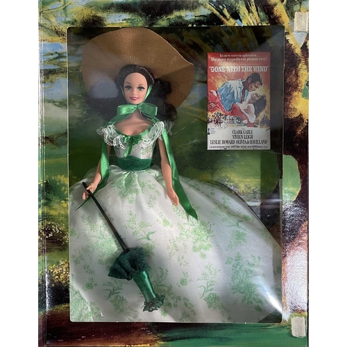 1288 - A collection of boxed Barbie 'Hollywood Legends' comprising six different Barbie as Scarlett O'Hara ... 