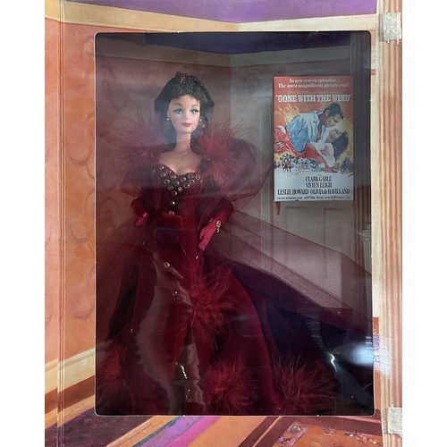 1288 - A collection of boxed Barbie 'Hollywood Legends' comprising six different Barbie as Scarlett O'Hara ... 