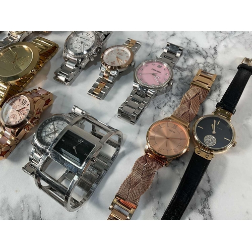 1309 - A collection of ladies wristwatches including makers such as Vivienne Westwood, Dolce & Gabbana, Mic... 