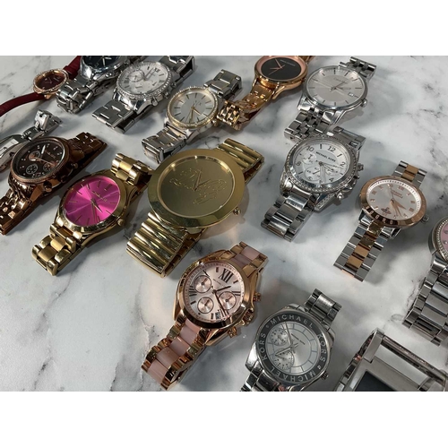 1309 - A collection of ladies wristwatches including makers such as Vivienne Westwood, Dolce & Gabbana, Mic... 