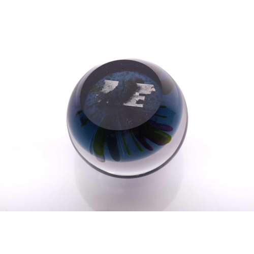 31 - Andrew Lawson Caithness Glass, a rare 'Artists Proof' 'Symphony' paperweight having central floral d... 