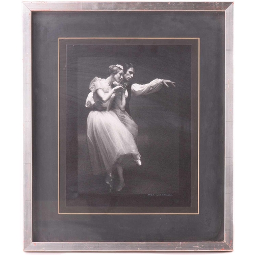 1208 - Max Waldman (1919-1981), 'Les Sylphides: Natalia Makarova & Ivan Nagy', c.1970, a signed black and w... 