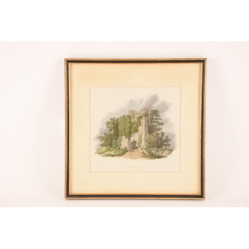 1227 - Ten prints of Warwick Castle in various sizes and styles, the largest 37 cm x 57.5 cm, the smallest ... 